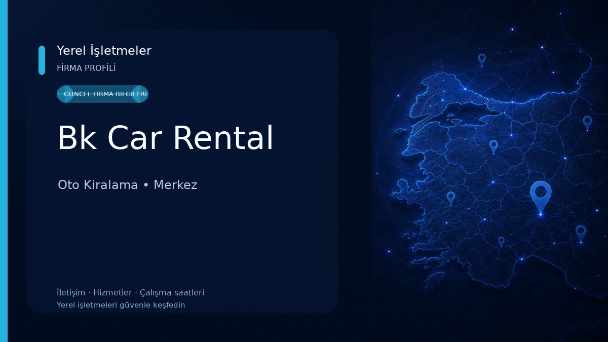 Bk Car Rental 
