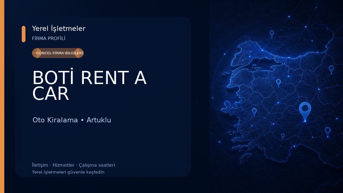 BOTİ RENT A CAR Oto Kiralama