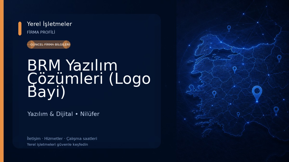 BRM Yazılım Çözümleri (Logo Bayi)