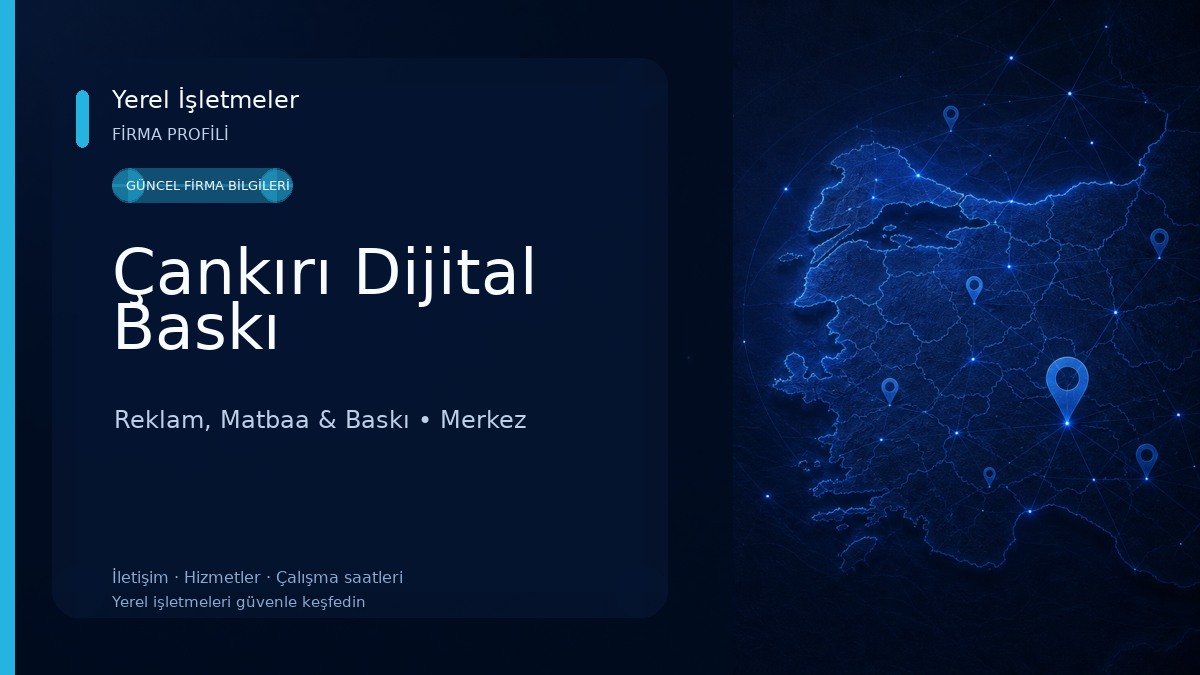 Çankırı Dijital Baskı