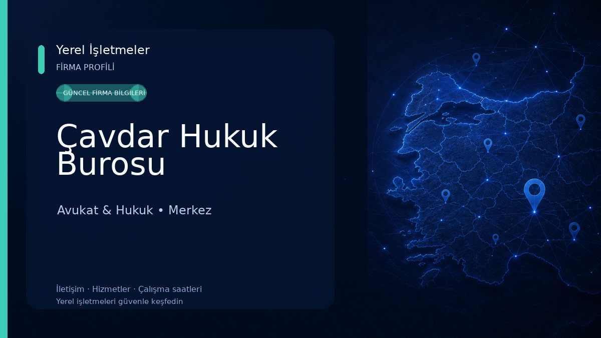 Çavdar Hukuk Burosu 