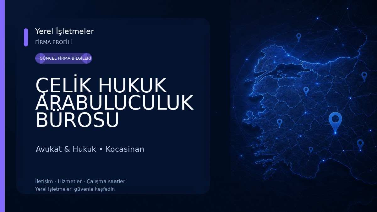 ÇELİK HUKUK ARABULUCULUK BÜROSU Avukat & Hukuk