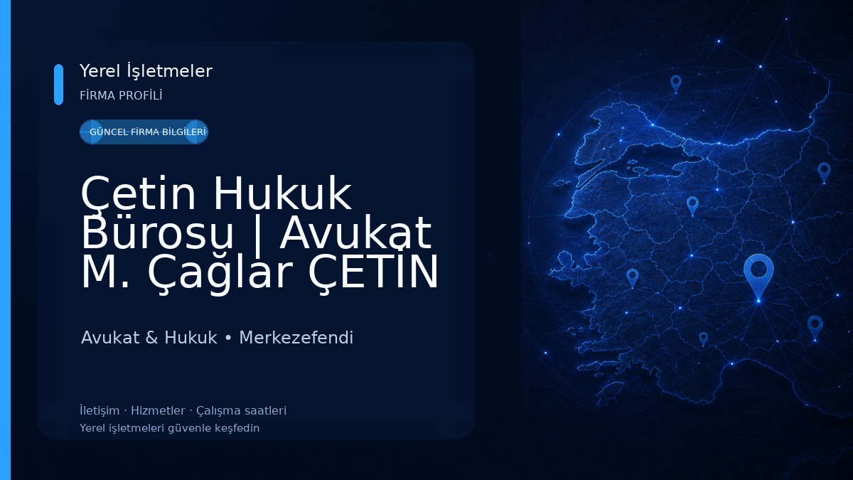 Çetin Hukuk Bürosu | Avukat M. Çağlar ÇETİN | Denizli Ağır Ceza 