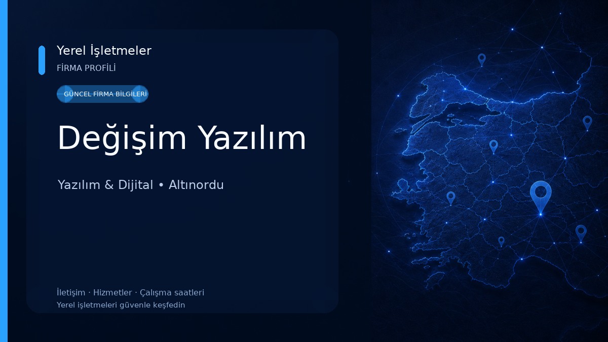Değişim Yazılım Yazılım & Dijital
