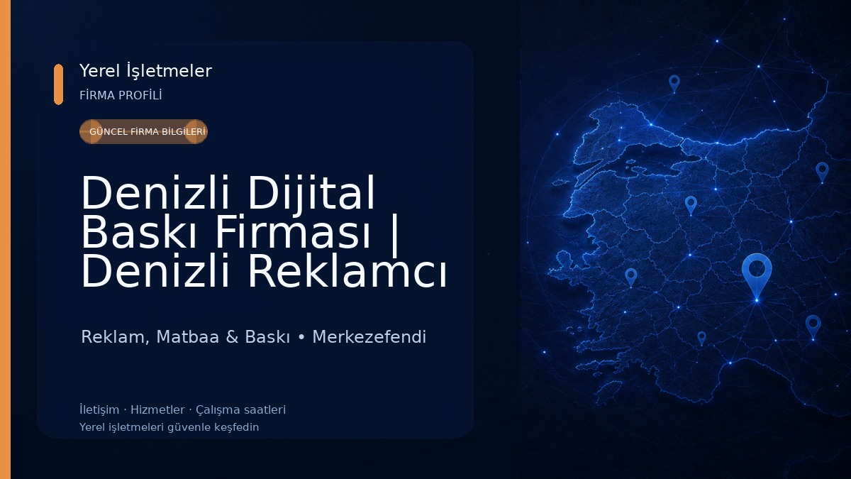 Denizli Dijital Baskı Firması | Denizli Reklamcı | Denizli Tabela Reklam | Denizli Işıklı Tabela | Denizli Baskı | ReklamZade Reklam, Matbaa & Baskı