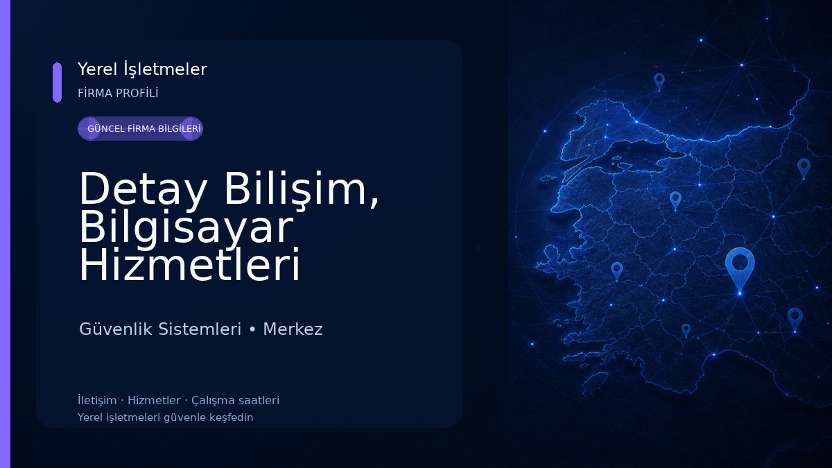 Detay Bilişim, Bilgisayar Hizmetleri