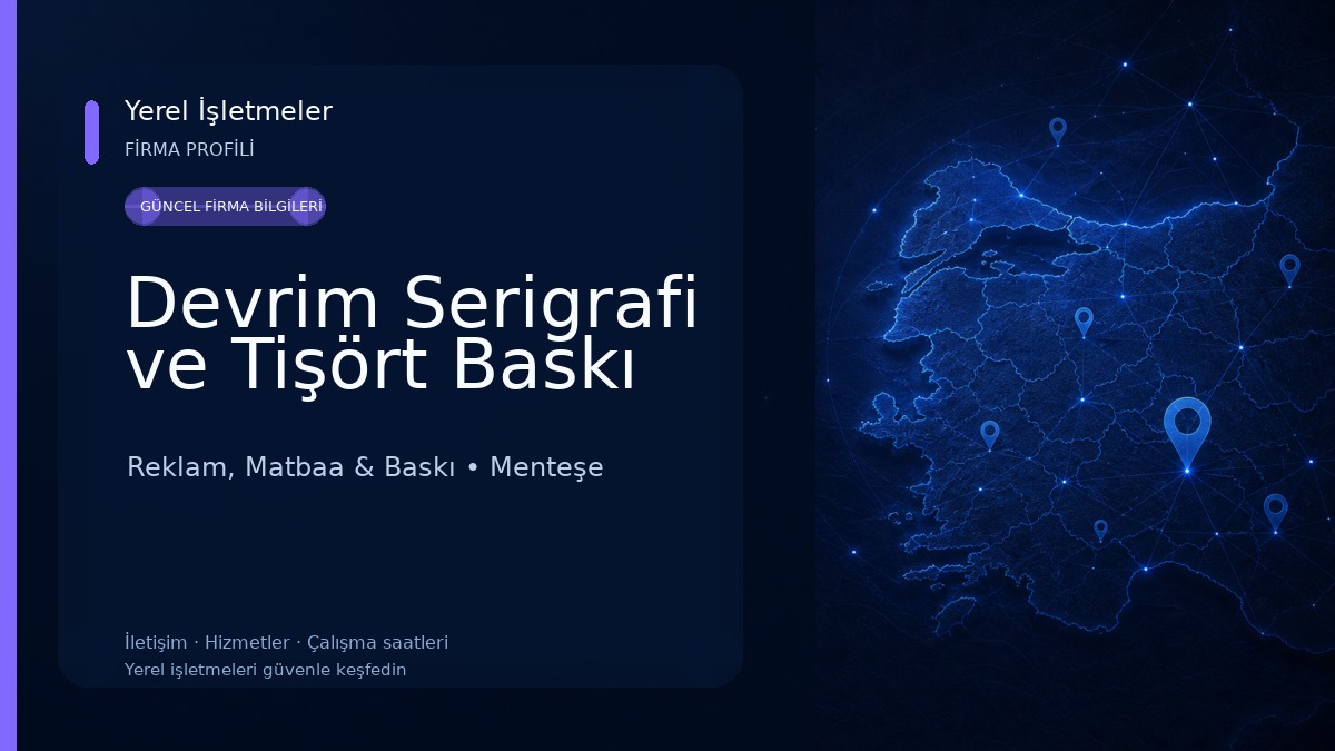 Devrim Serigrafi ve Tişört Baskı 