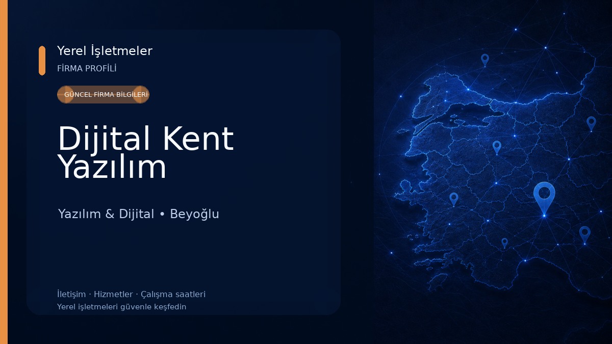 Dijital Kent Yazılım 