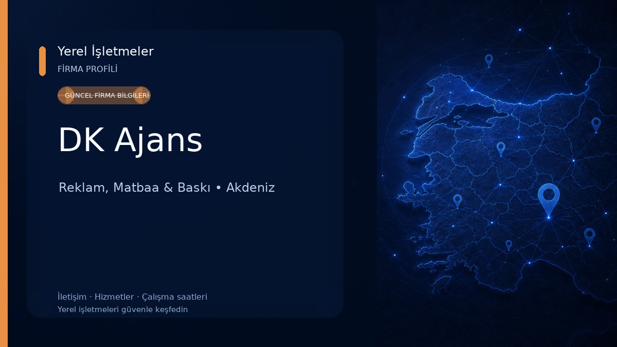 DK Ajans Reklam, Matbaa & Baskı