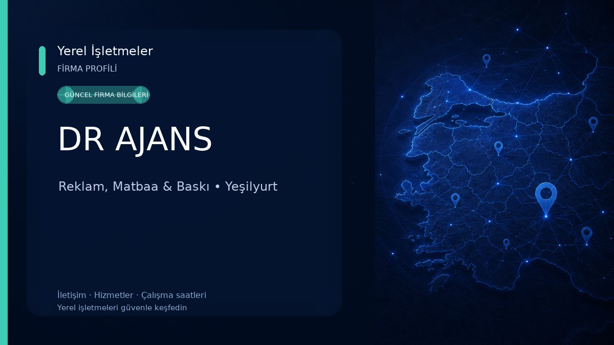 DR AJANS Reklam, Matbaa & Baskı