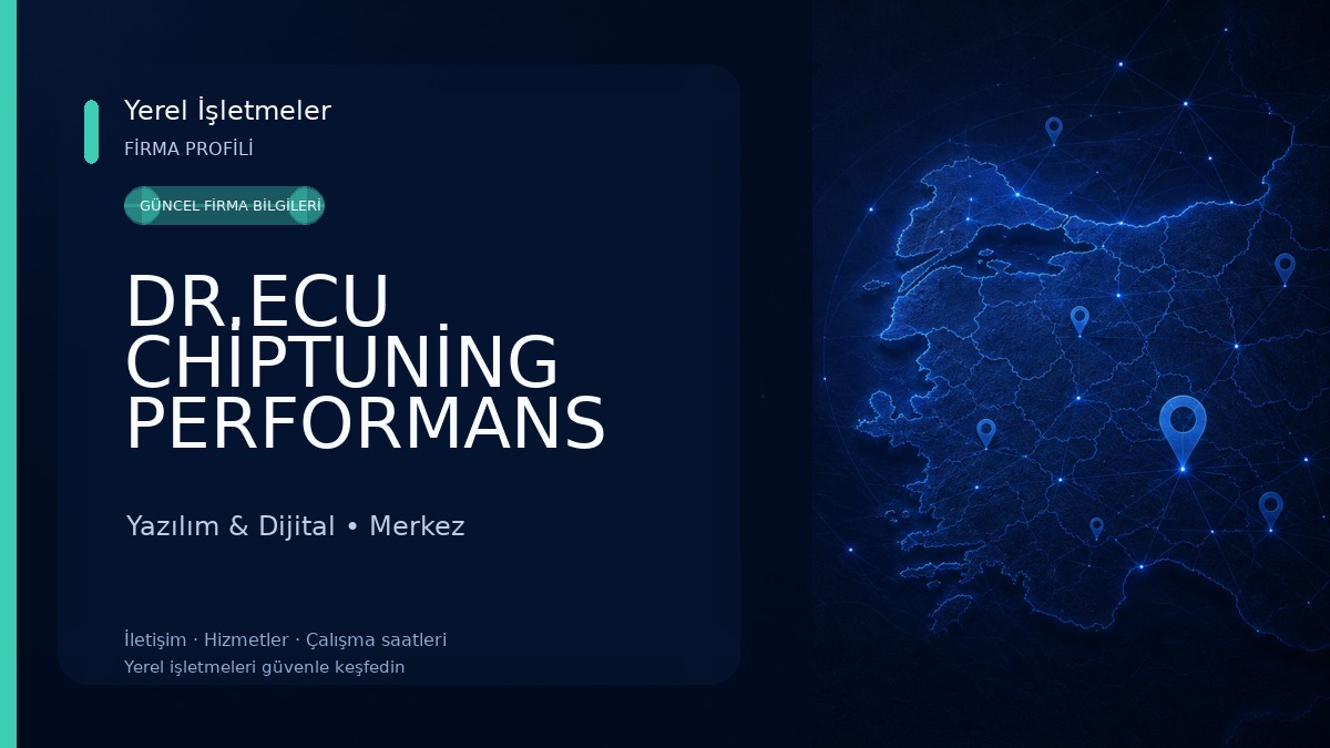 DR.ECU CHİPTUNİNG PERFORMANS KIRŞEHİR