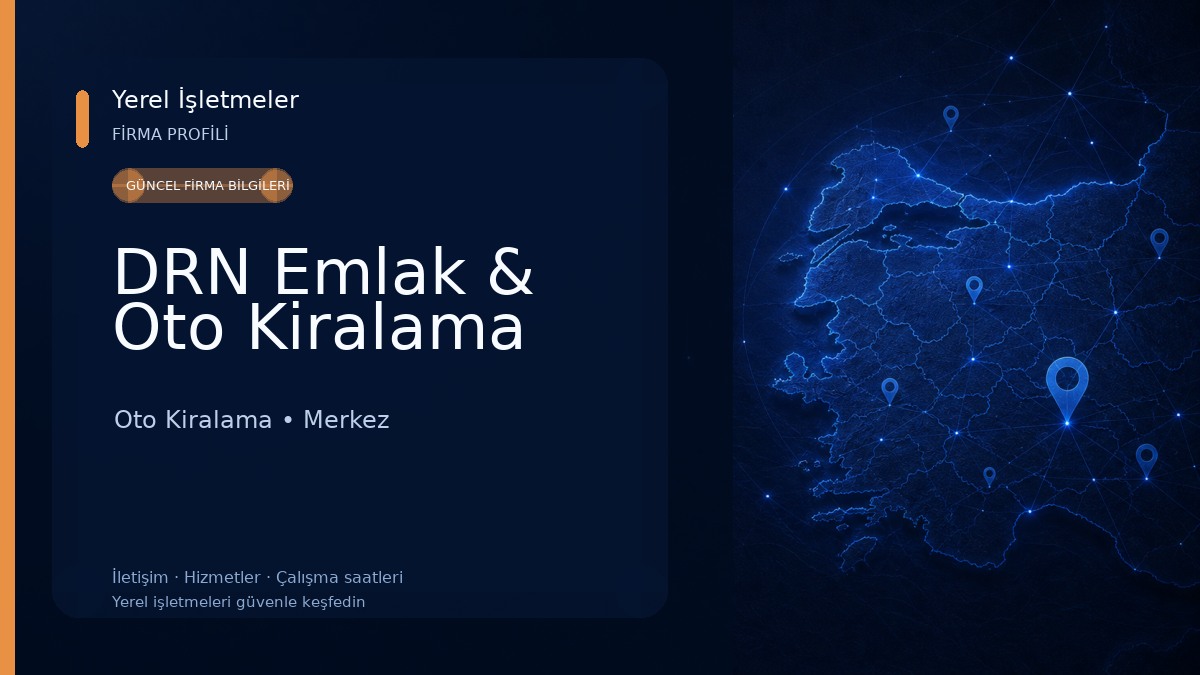 DRN Emlak & Oto Kiralama 