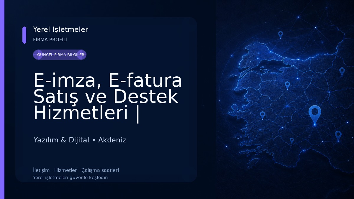 E-imza, E-fatura Satış ve Destek Hizmetleri | FOCUS E-DÖNÜSÜM HİZ.YAZ.SAN.VE TİC.LTD.ŞTİ. 