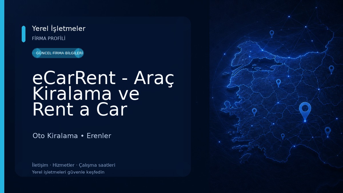 eCarRent - Araç Kiralama ve Rent a Car
