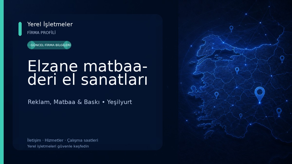 Elzane matbaa- deri el sanatları 