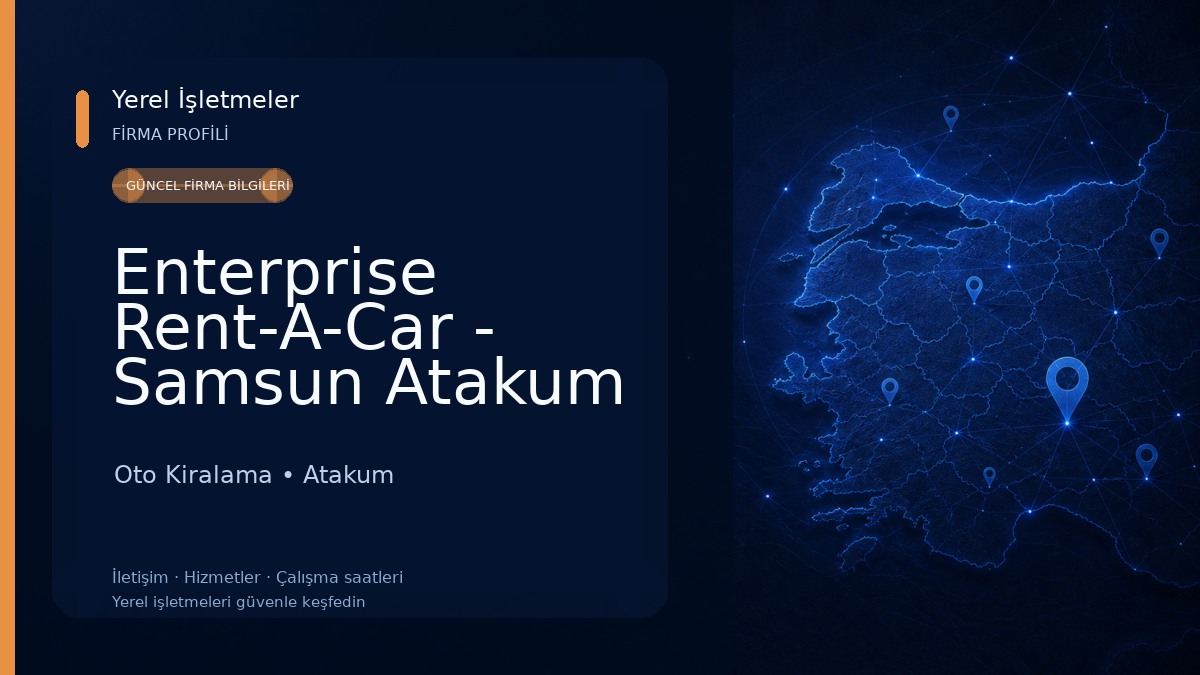 Enterprise Rent-A-Car - Samsun Atakum Araç Kiralama Oto Kiralama