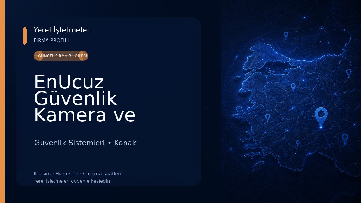 EnUcuz Güvenlik Kamera ve Alarm Sistemleri 