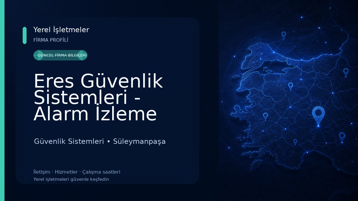 Eres Güvenlik Sistemleri - Alarm İzleme Merkezi