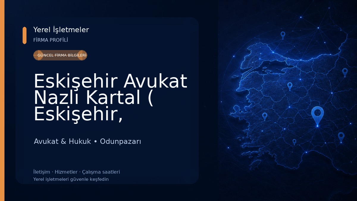 Eskişehir Avukat Nazlı Kartal ( Eskişehir, boşanma avukatı , ceza avukatı, tazminat avukatı, iş, icra, kira avukatı )