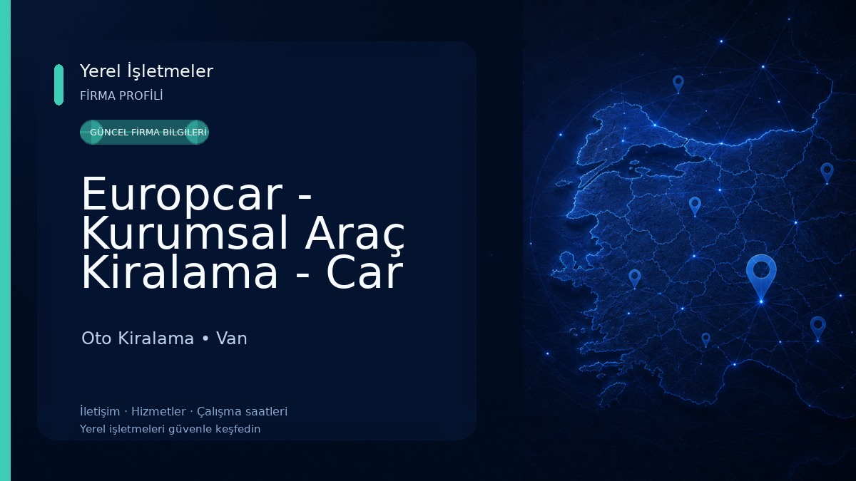 Europcar - Kurumsal Araç Kiralama - Car Rental