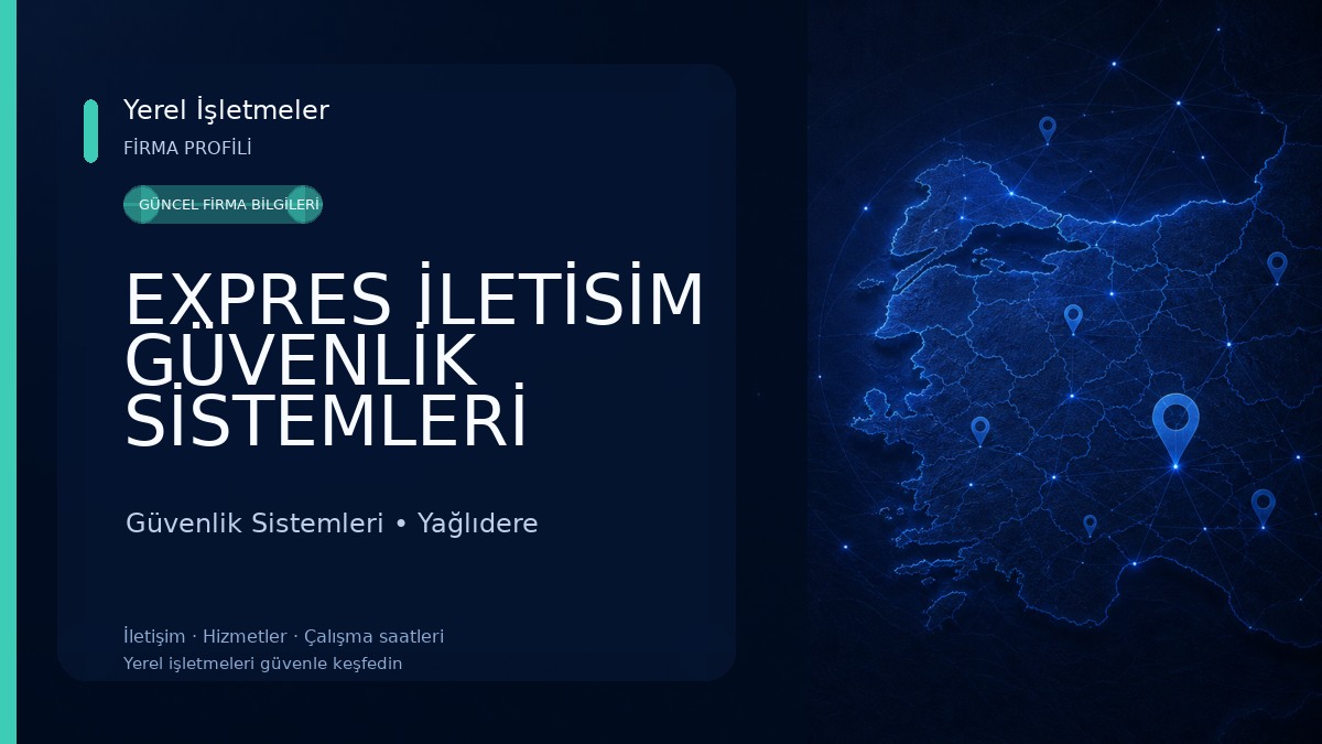 EXPRES İLETİSİM GÜVENLİK SİSTEMLERİ Güvenlik Sistemleri