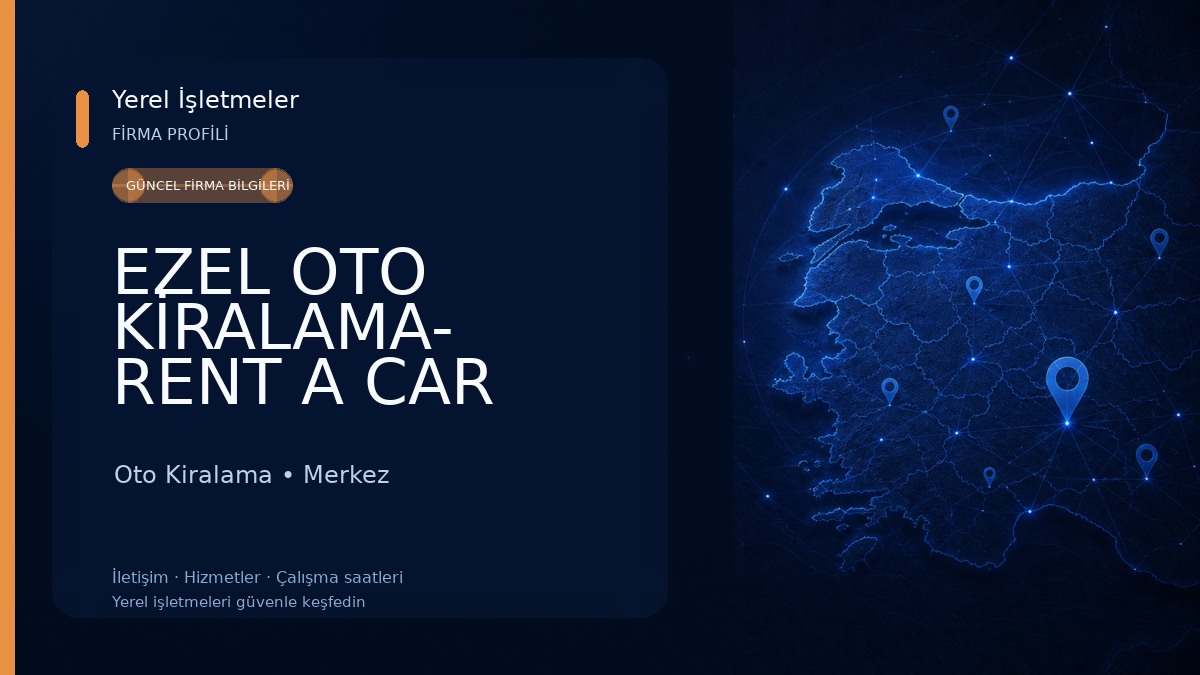 EZEL OTO KİRALAMA- RENT A CAR OSMANİYE 