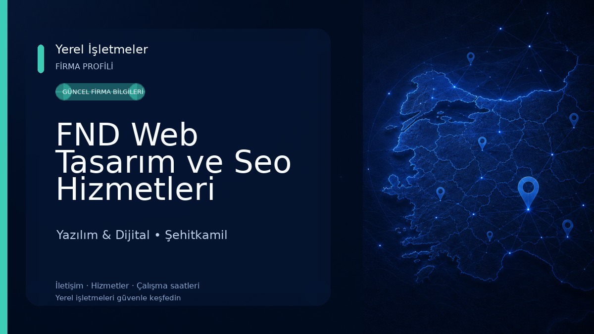 FND Web Tasarım ve Seo Hizmetleri 