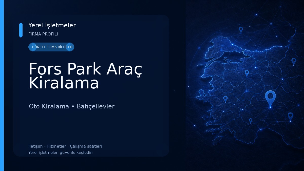 Fors Park Araç Kiralama 