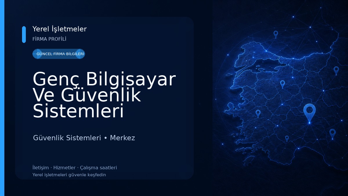 Genç Bilgisayar Ve Güvenlik Sistemleri