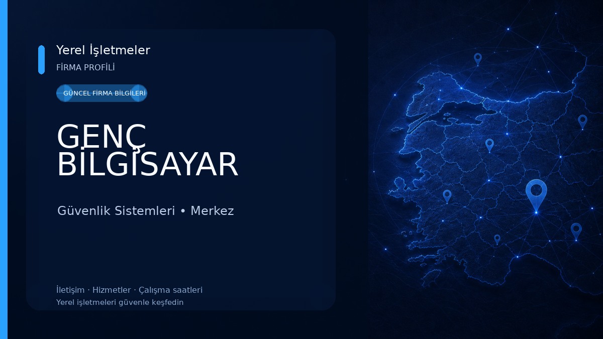 GENÇ BİLGİSAYAR Güvenlik Sistemleri