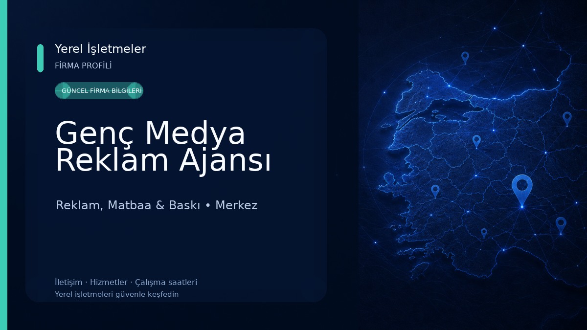 Genç Medya Reklam Ajansı Reklam, Matbaa & Baskı
