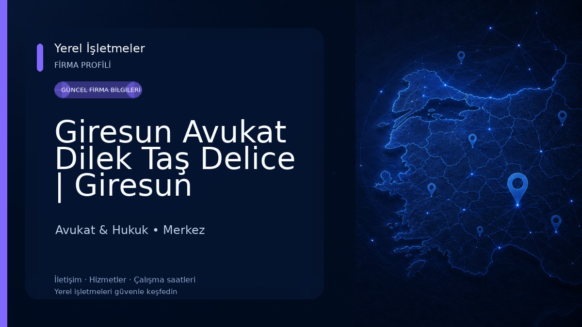 Giresun Avukat Dilek Taş Delice | Giresun Boşanma Avukatı,Ceza Avukatı,Kira Avukatı,Miras Avukatı,Giresun Tapu Avukatı Avukat & Hukuk