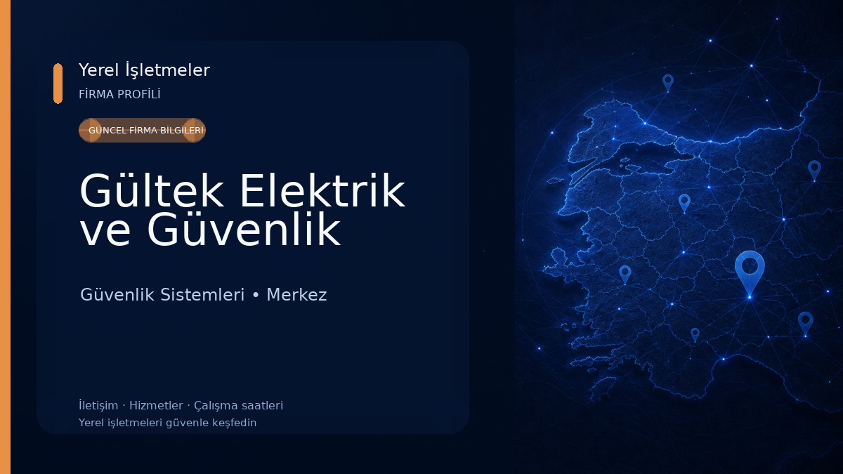 Gültek Elektrik ve Güvenlik