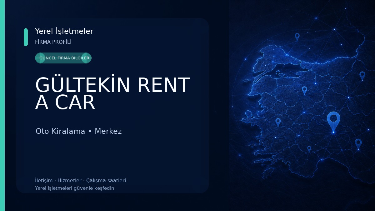 GÜLTEKİN RENT A CAR Oto Kiralama