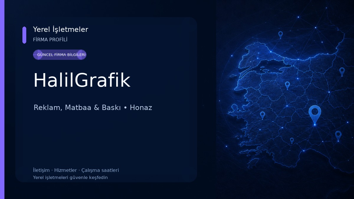 HalilGrafik Reklam, Matbaa & Baskı
