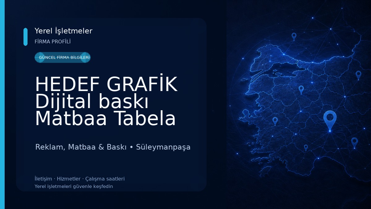 HEDEF GRAFİK Dijital baskı Matbaa Tabela Reklam, Matbaa & Baskı