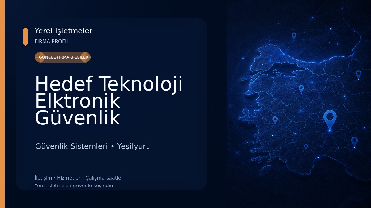 Hedef Teknoloji Elktronik Güvenlik Sistemleri San.Tic.Ltd.Şti.