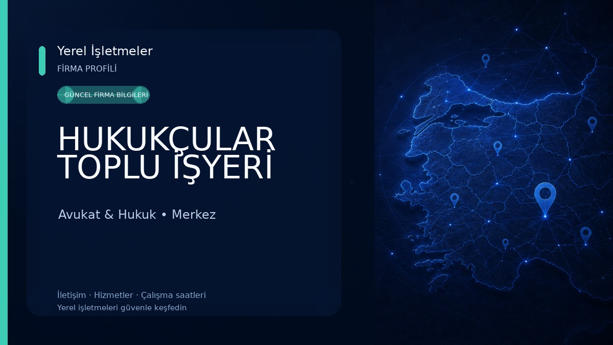 HUKUKÇULAR TOPLU İŞYERİ