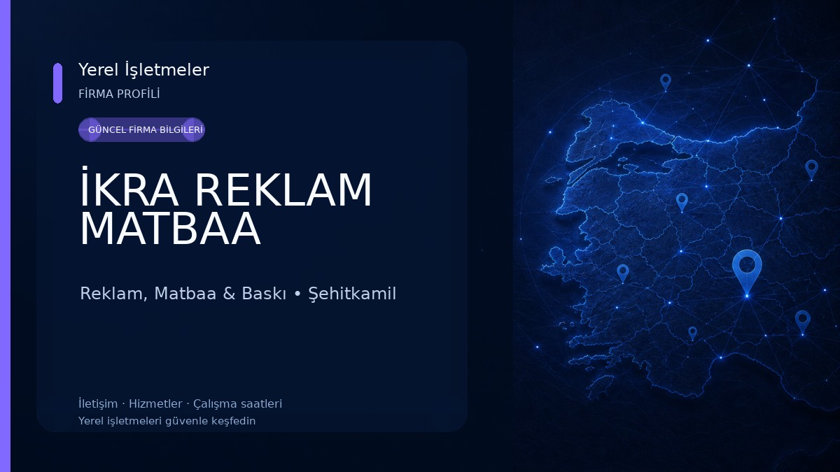İKRA REKLAM MATBAA