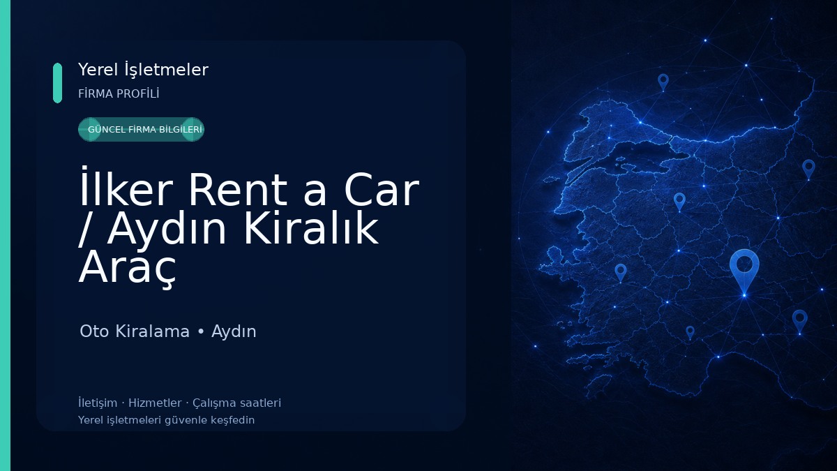İlker Rent a Car / Aydın Kiralık Araç
