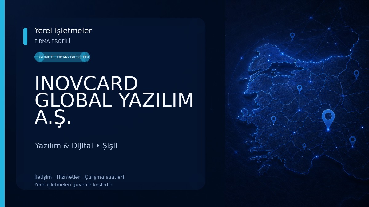 INOVCARD GLOBAL YAZILIM A.Ş. Yazılım & Dijital