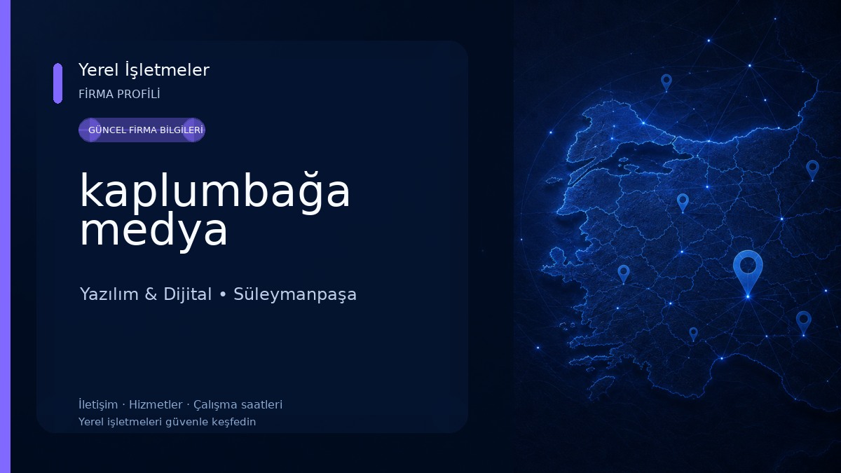 kaplumbağa medya Yazılım & Dijital