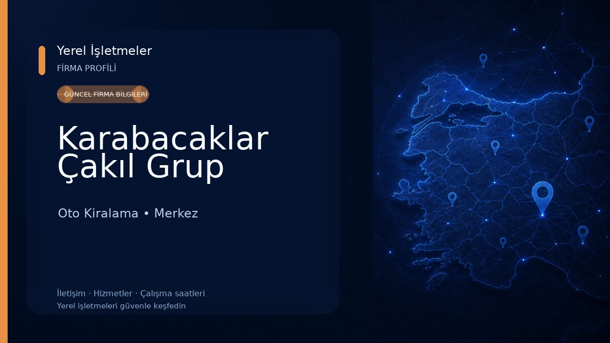 Karabacaklar Çakıl Grup