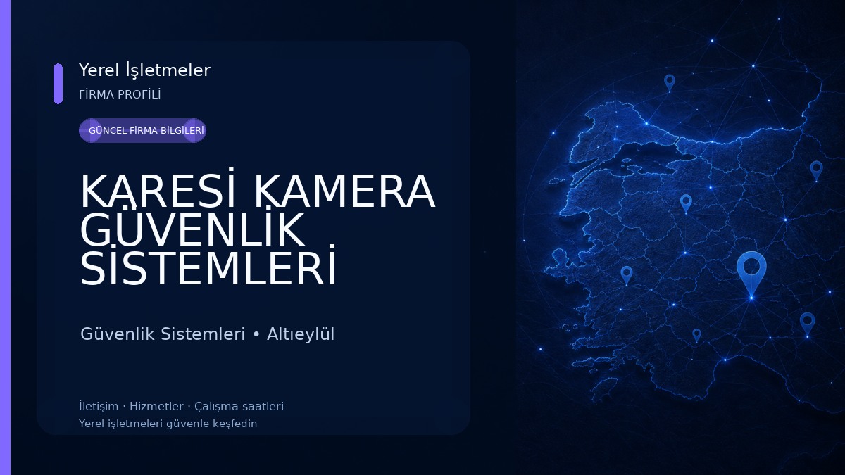 KARESİ KAMERA GÜVENLİK SİSTEMLERİ