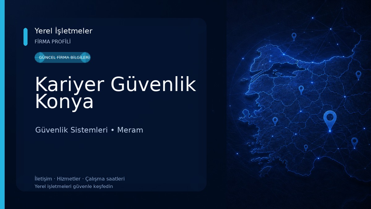 Kariyer Güvenlik Konya