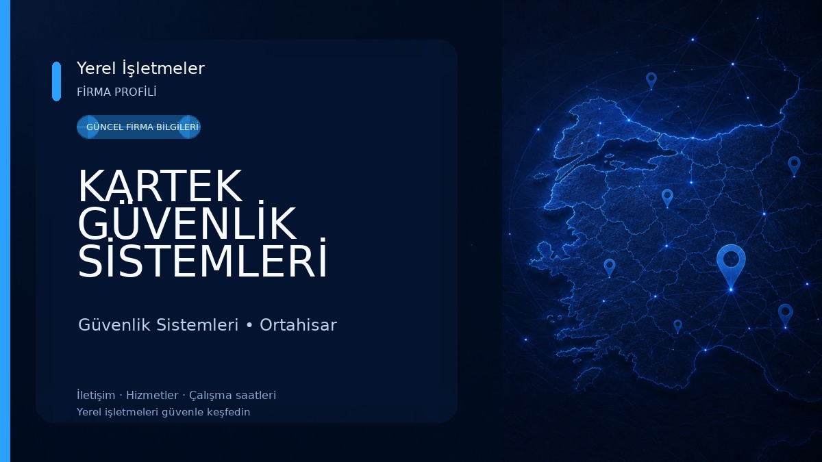 KARTEK GÜVENLİK SİSTEMLERİ Güvenlik Sistemleri