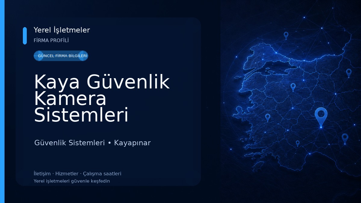 Kaya Güvenlik Kamera Sistemleri