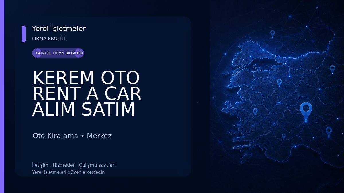 KEREM OTO RENT A CAR ALIM SATIM Oto Kiralama