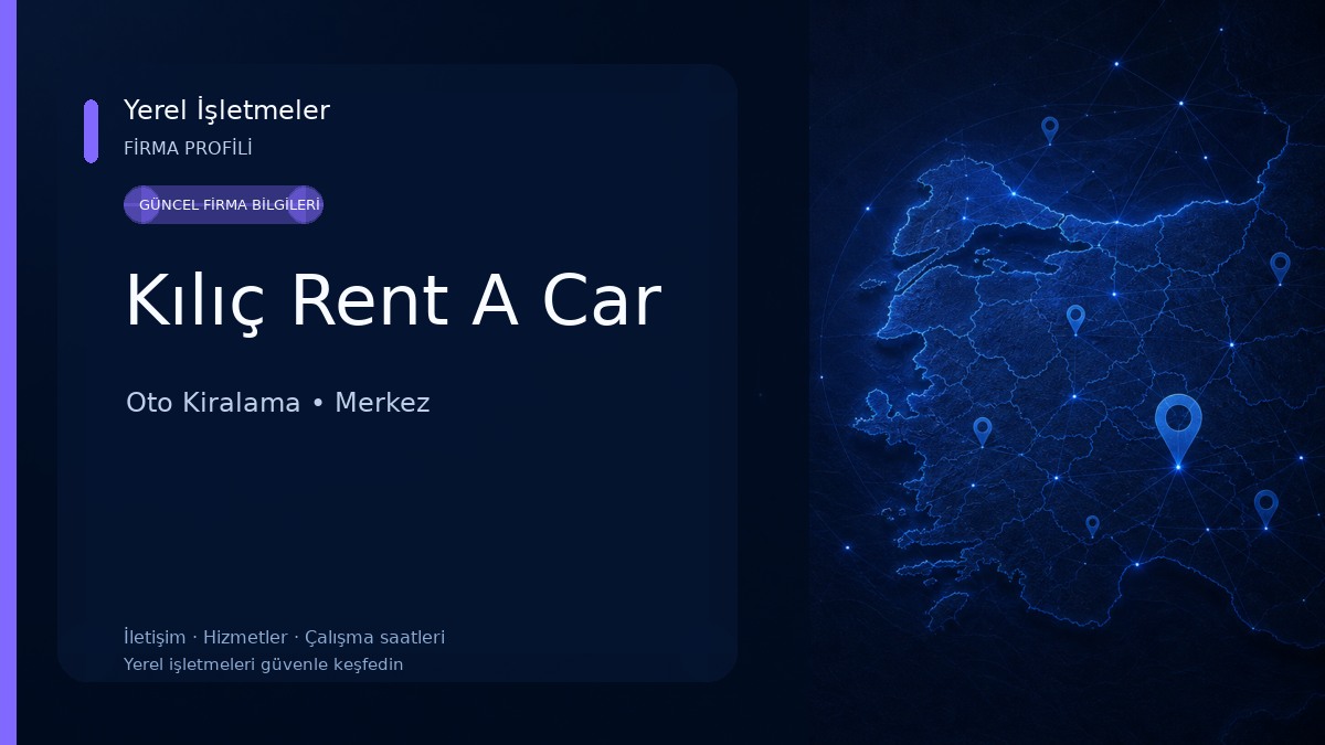 Kılıç Rent A Car 
