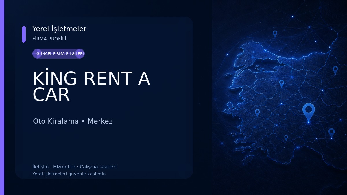 KİNG RENT A CAR Oto Kiralama